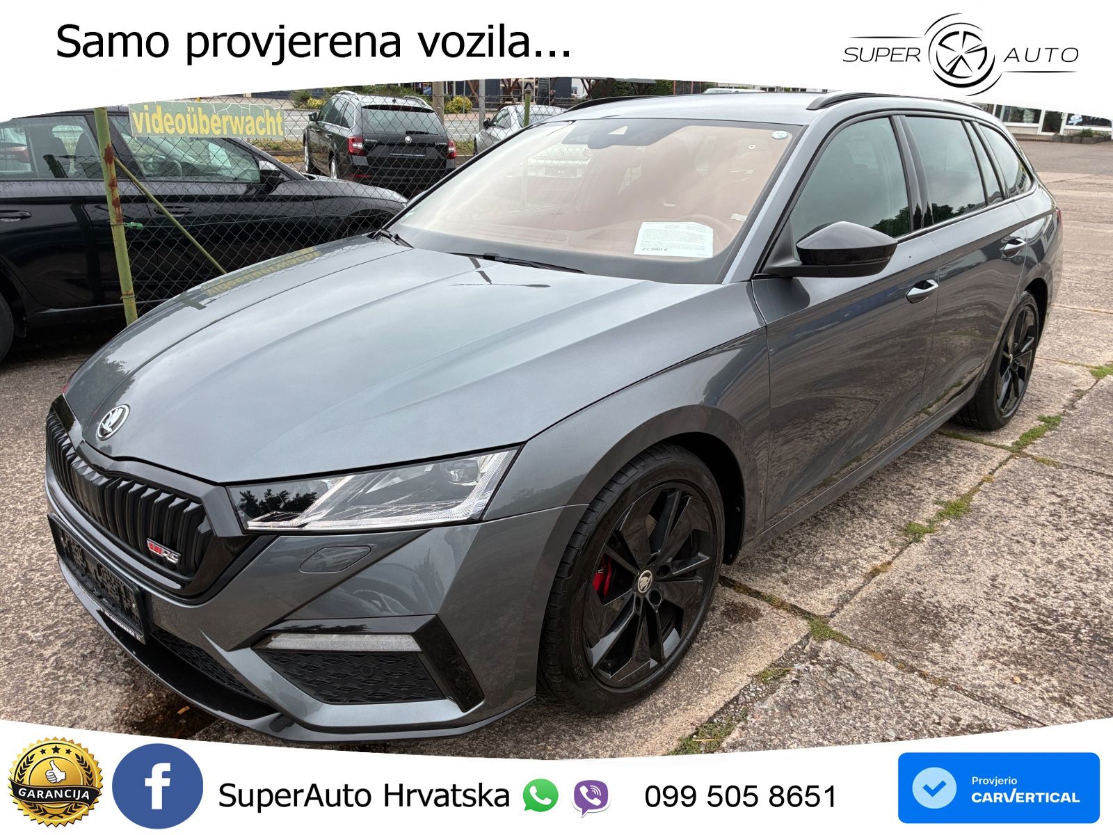 Škoda Octavia Combi RS 2.0 TDI (200 KS) DSG
