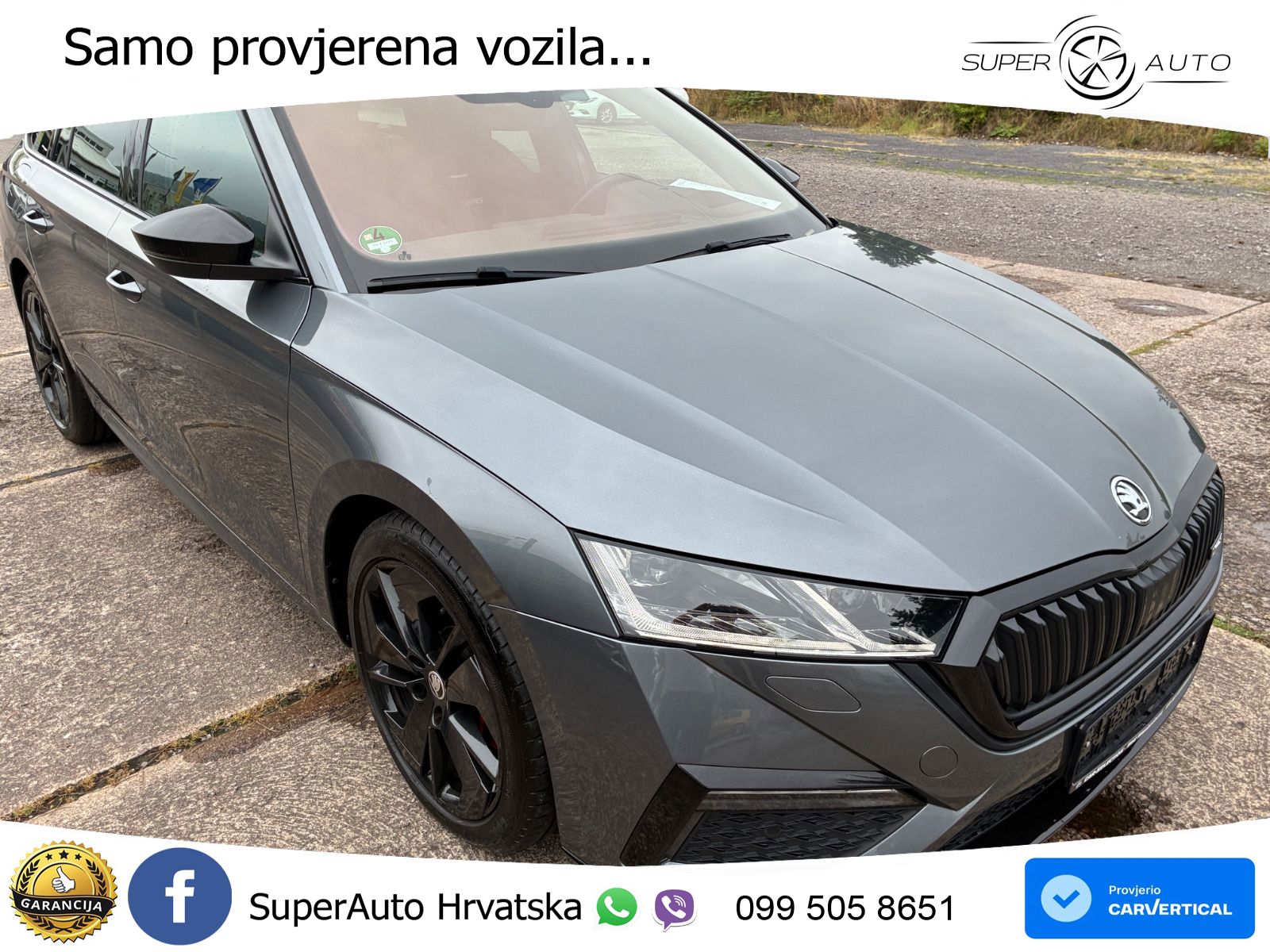 Škoda Octavia Combi RS 2.0 TDI (200 KS) DSG