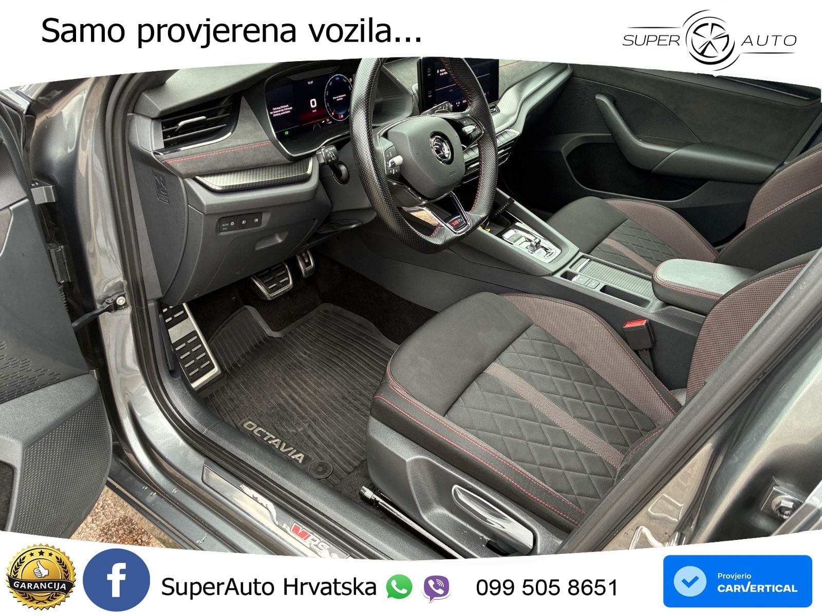 Škoda Octavia Combi RS 2.0 TDI (200 KS) DSG