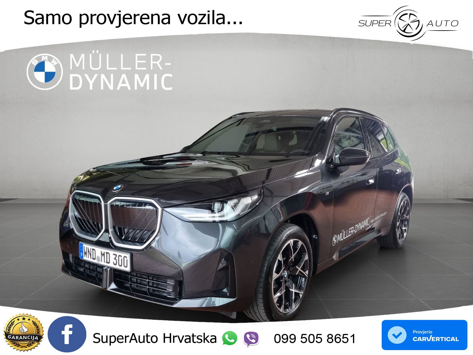 BMW X3 20d xDrive Steptronic M Sport LED+GR SJED+ACC