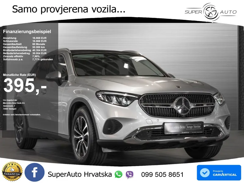 Mercedes GLC 220d (197 KS) 4MATIC 9G-TRONIC Avantgarde
