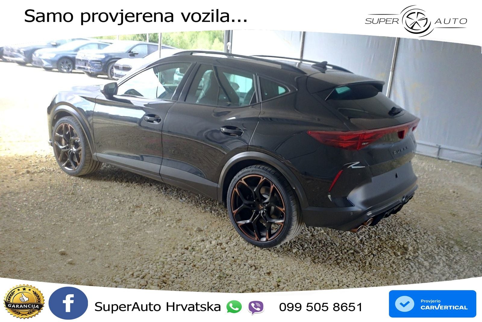 Cupra Formentor VZ5 2.5 TSI (390 KS) 4Drive DSG MATRIX+GR SJED+KAM