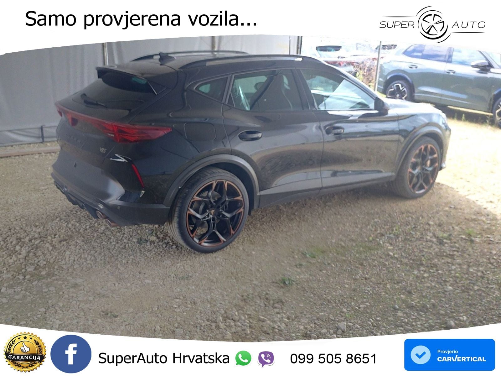 Cupra Formentor VZ5 2.5 TSI (390 KS) 4Drive DSG MATRIX+GR SJED+KAM