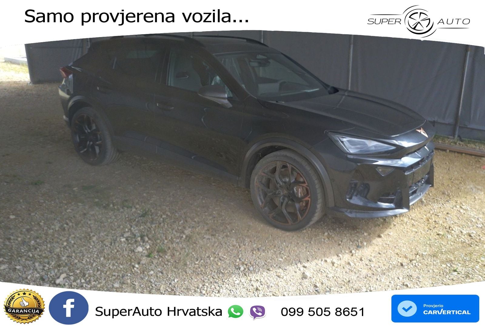 Cupra Formentor VZ5 2.5 TSI (390 KS) 4Drive DSG MATRIX+GR SJED+KAM