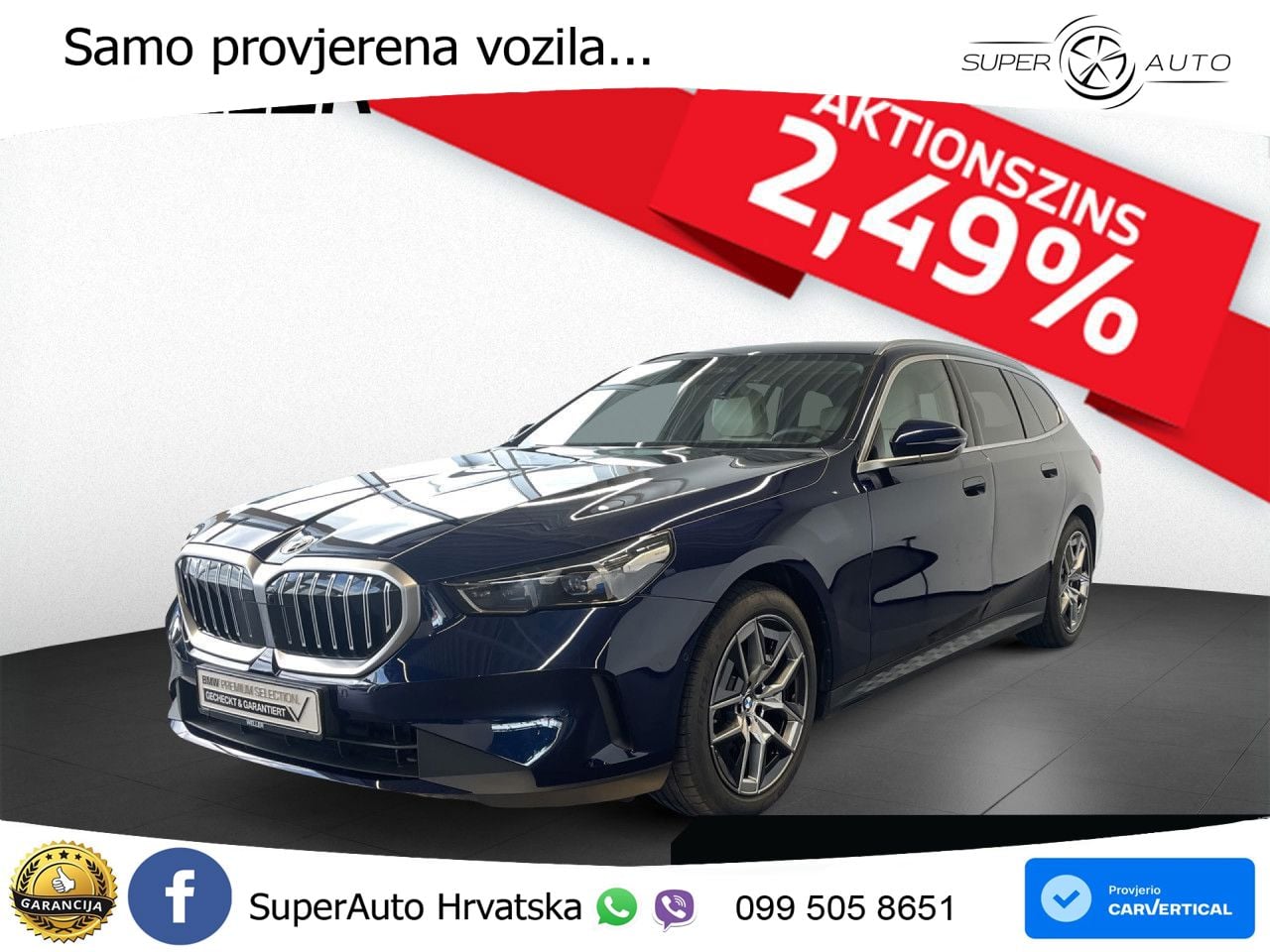 BMW 520d Touring (197 KS) xDrive Steptronic LED+GR SJED+ACC