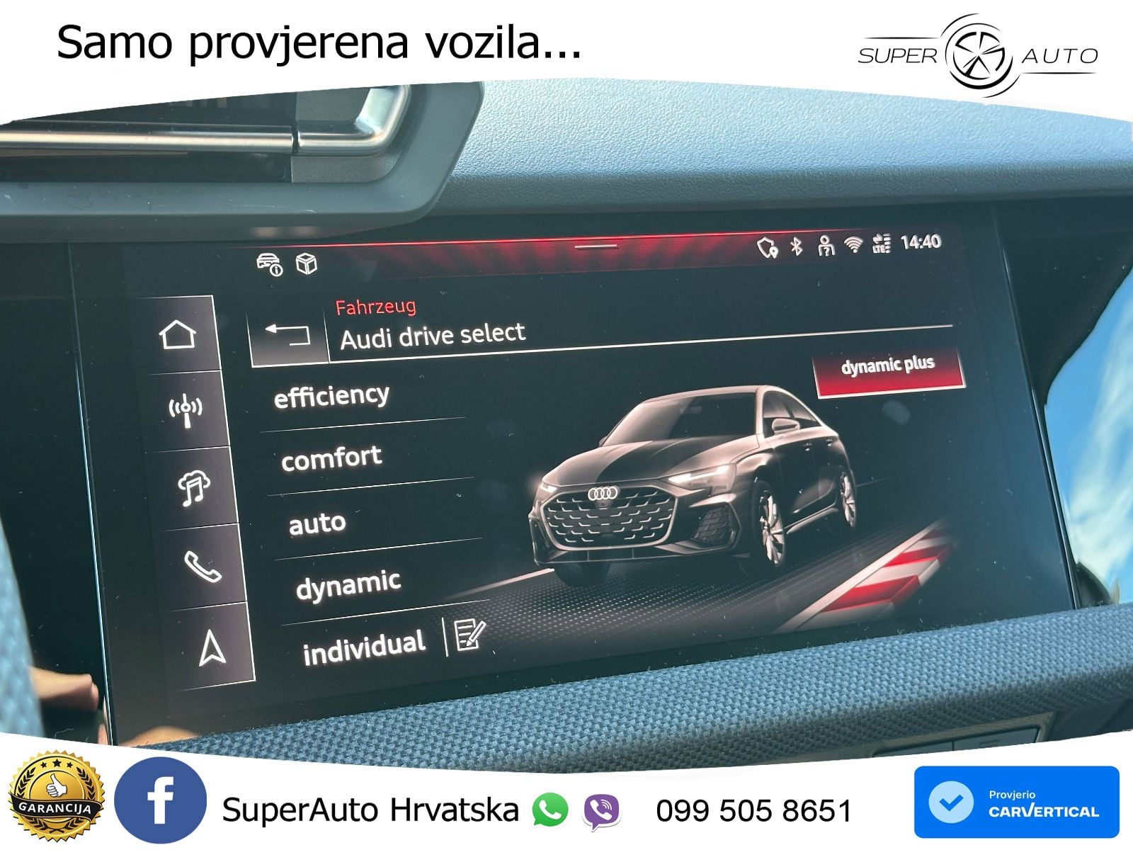 Audi S3 Limuzina 2.0 TFSI (333 KS) quattro S tronic MATRIX+GR SJED+KAM