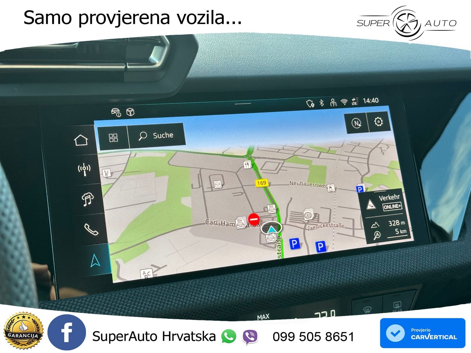 Audi S3 Limuzina 2.0 TFSI (333 KS) quattro S tronic MATRIX+GR SJED+KAM