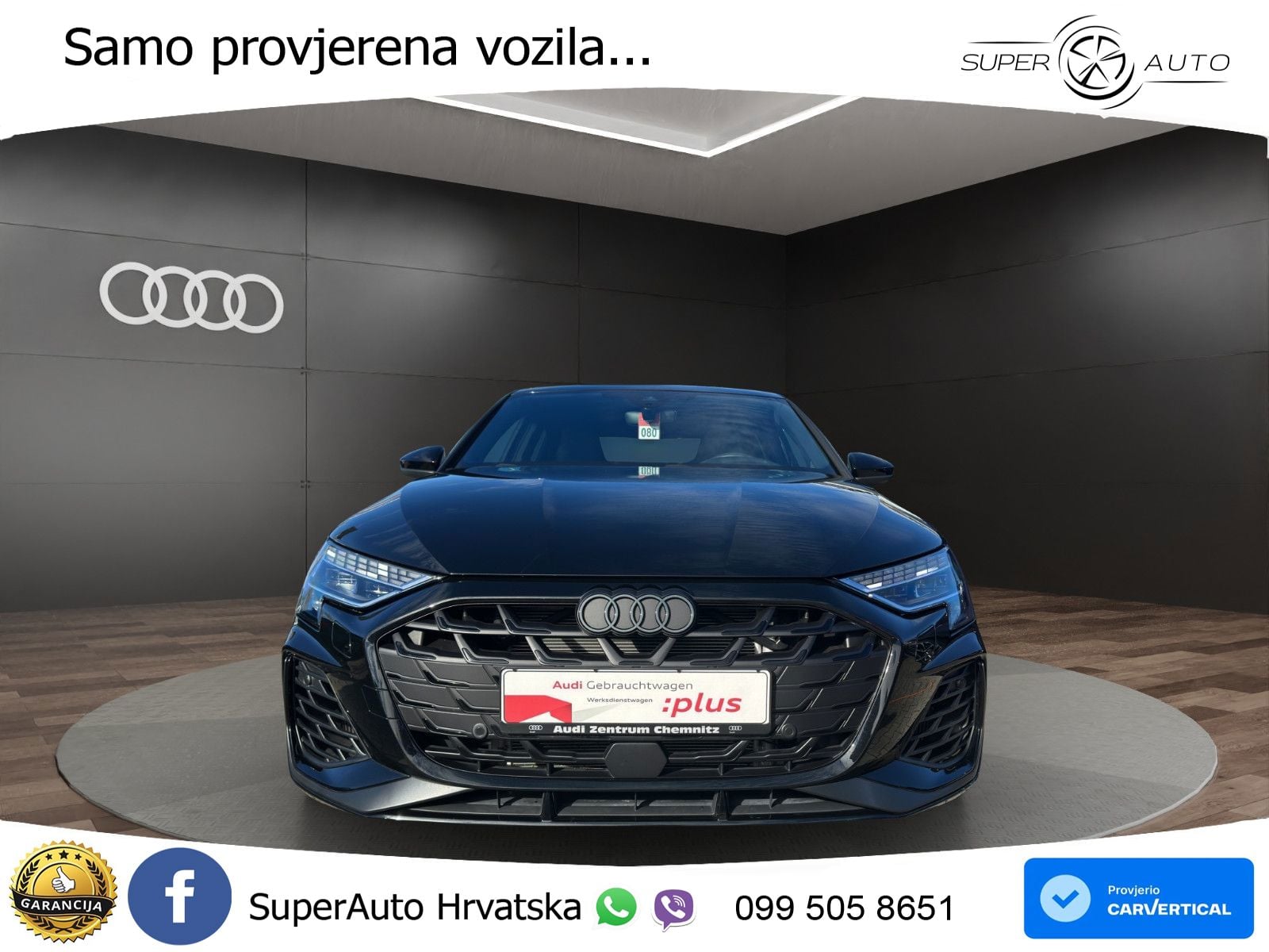 Audi S3 Limuzina 2.0 TFSI (333 KS) quattro S tronic MATRIX+GR SJED+KAM