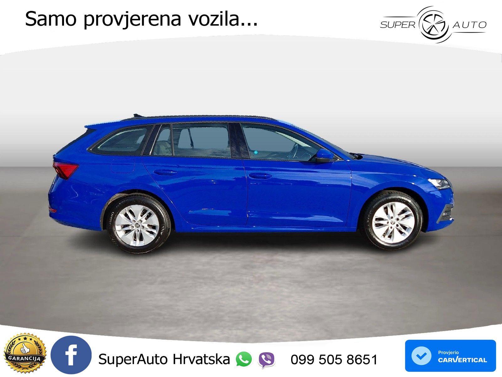Škoda Octavia Combi 2.0 TDI (150 KS) DSG LED+GR SJED+ACC