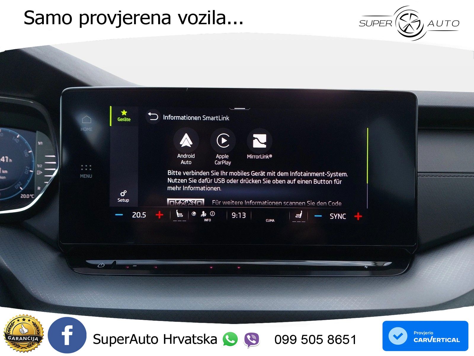 Škoda Octavia Combi 2.0 TDI (150 KS) DSG LED+GR SJED+ACC