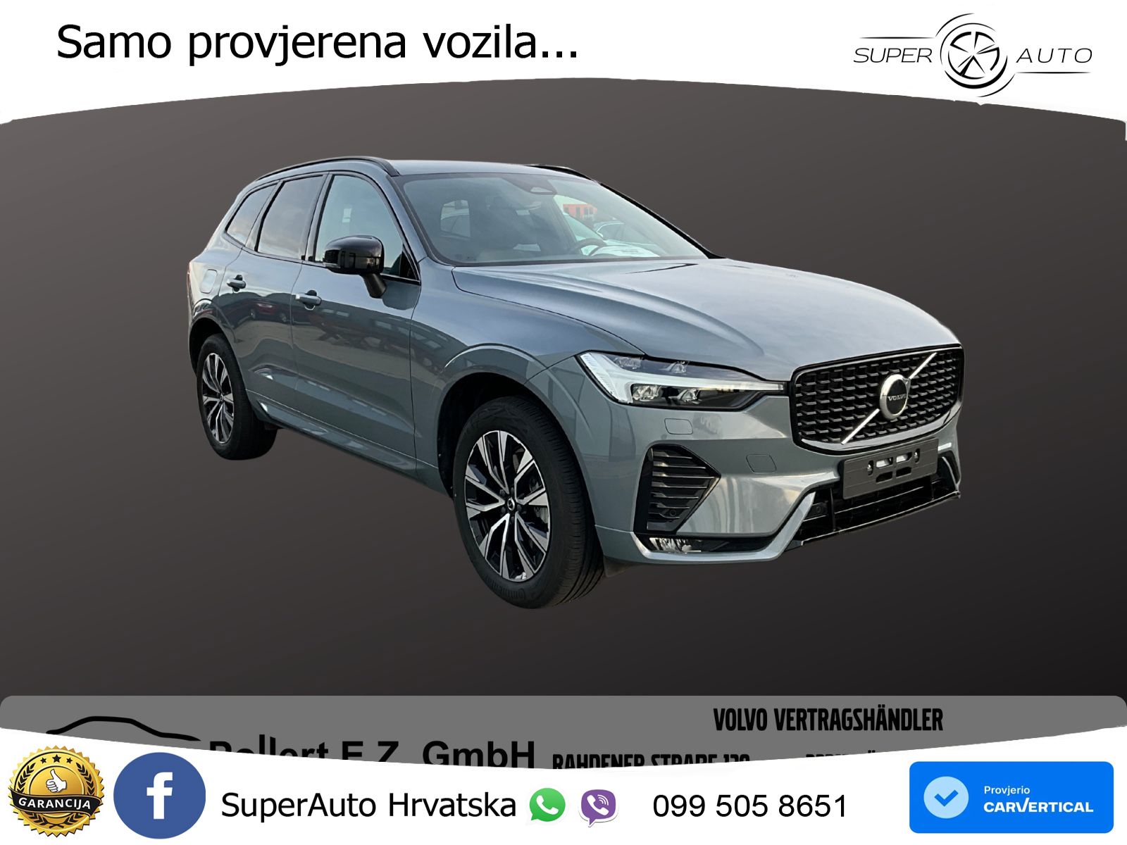 Volvo XC60 B4 Diesel FWD Geartronic LED+GR SJED+ACC