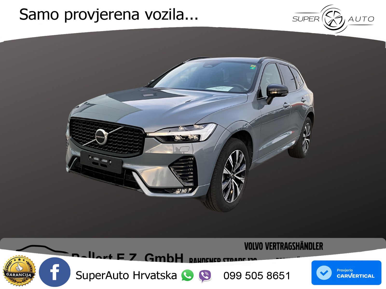 Volvo XC60 B4 Diesel FWD Geartronic LED+GR SJED+ACC