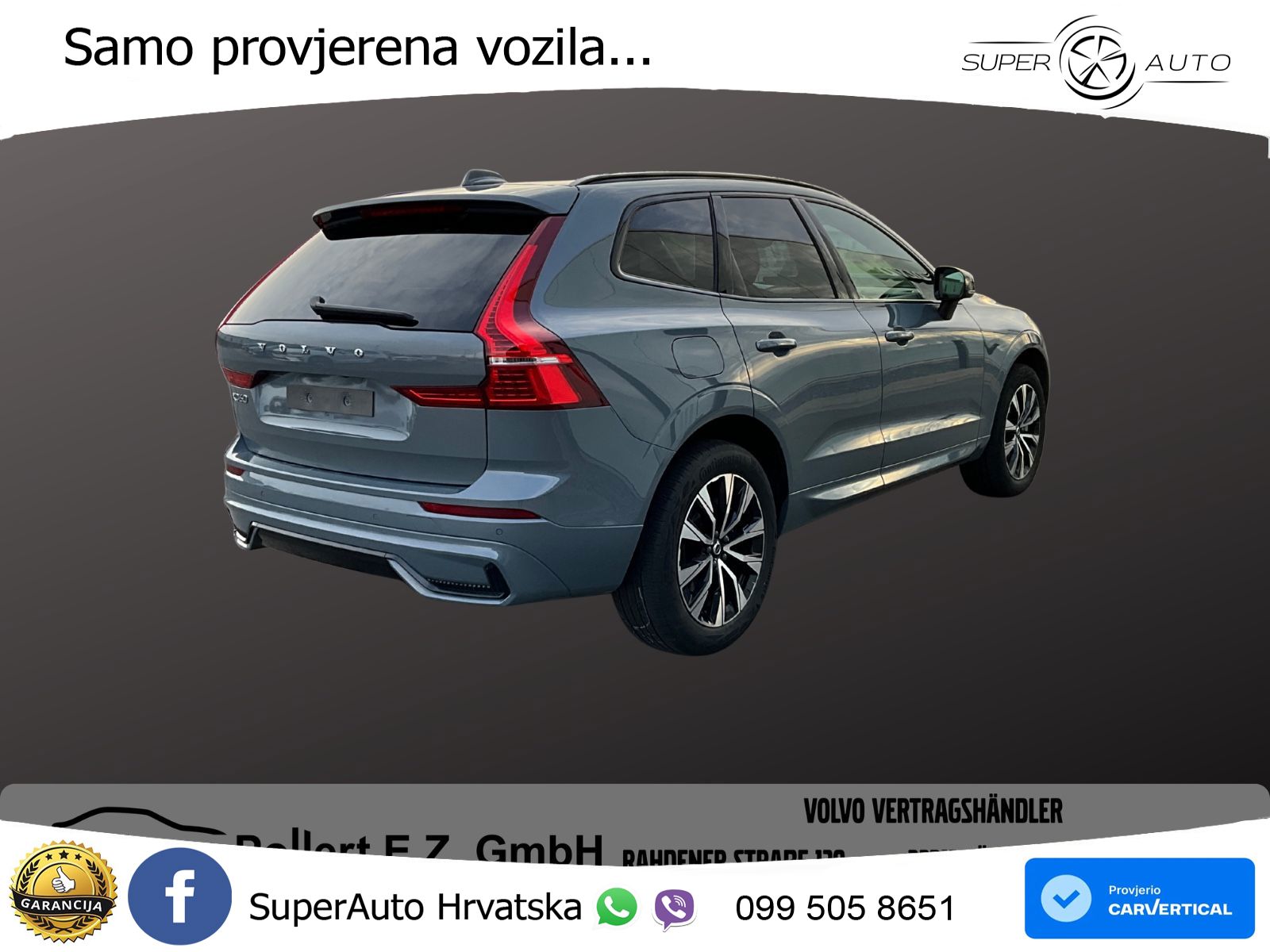 Volvo XC60 B4 Diesel FWD Geartronic LED+GR SJED+ACC