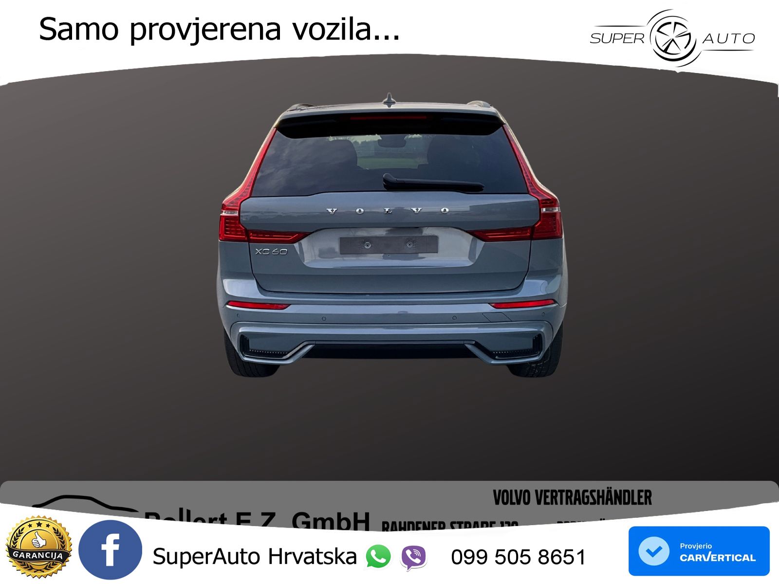 Volvo XC60 B4 Diesel FWD Geartronic LED+GR SJED+ACC