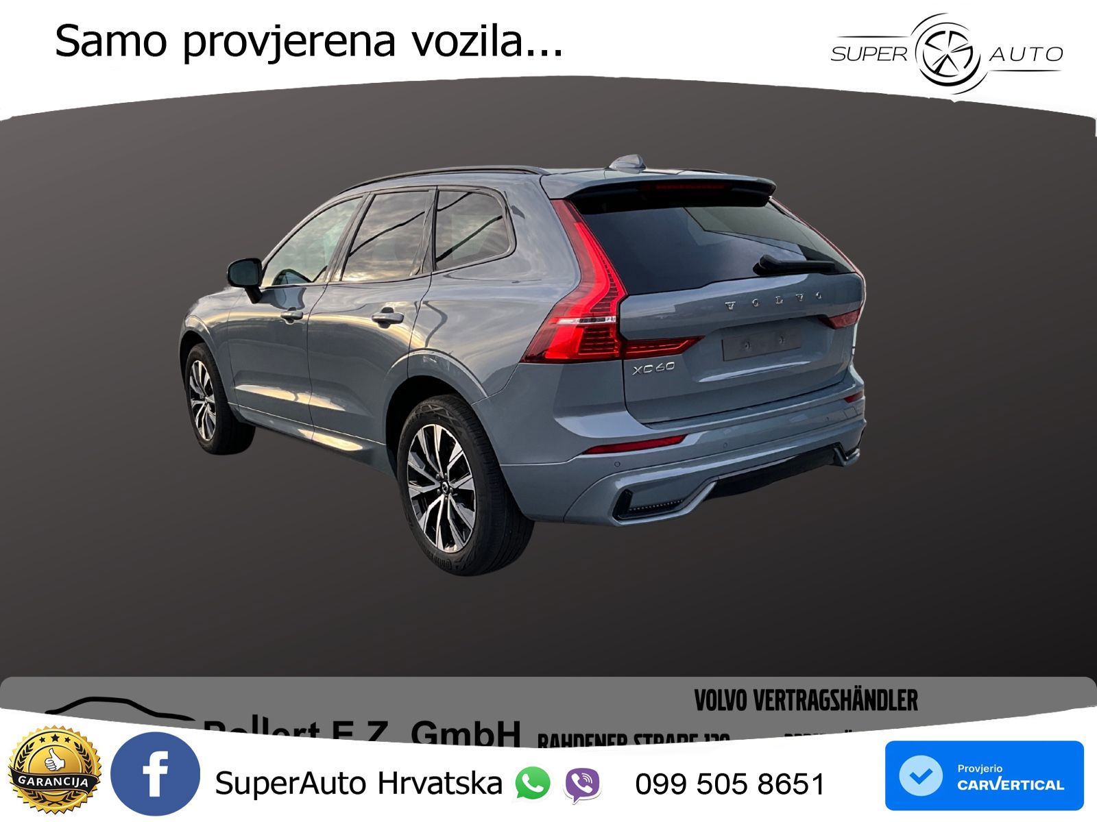 Volvo XC60 B4 Diesel FWD Geartronic LED+GR SJED+ACC