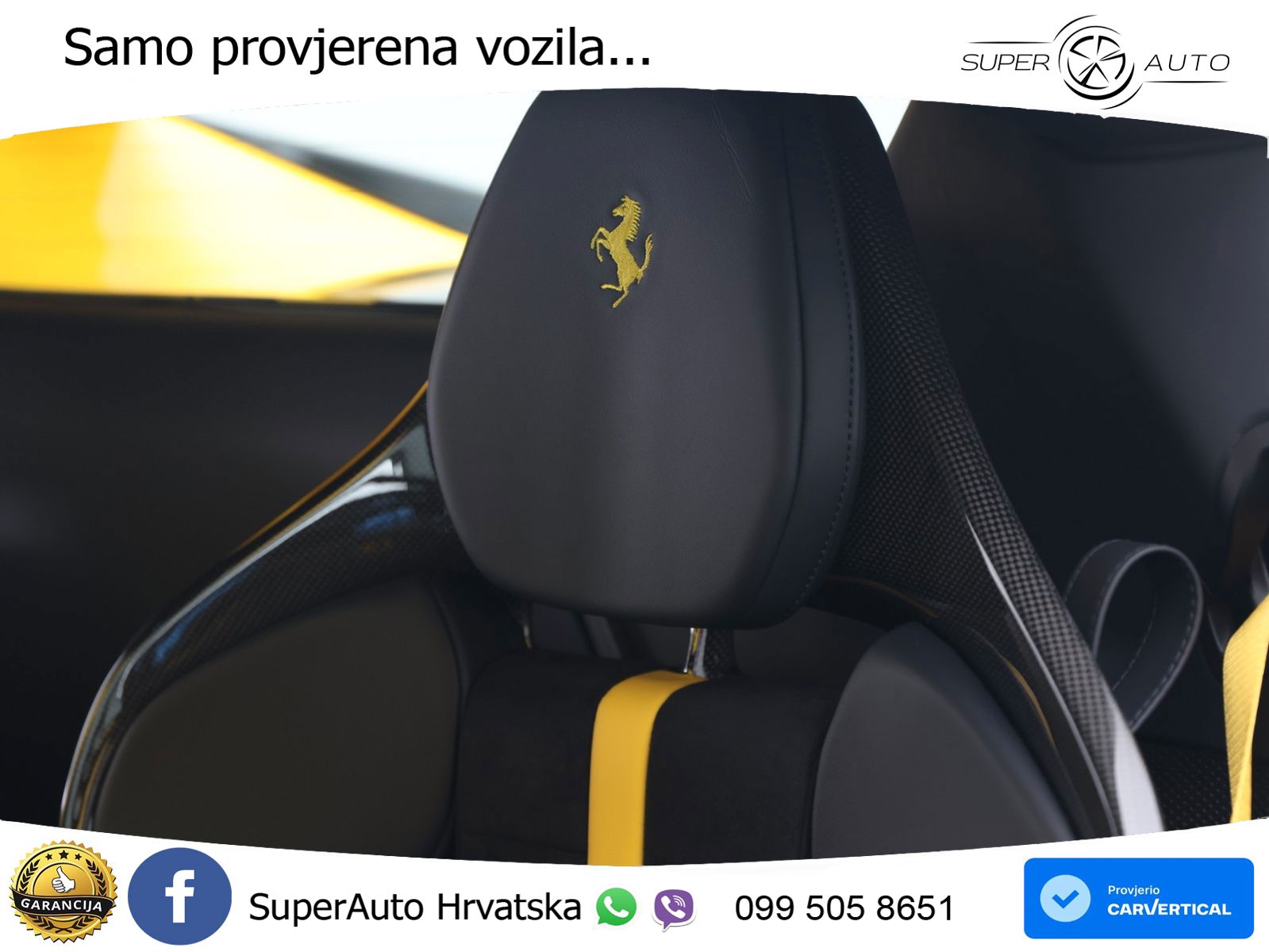 Ferrari 296 GTS 3.0 V6 (830 KS) F1 DCT ZRAČNI+ACC+GR SJED+KAM