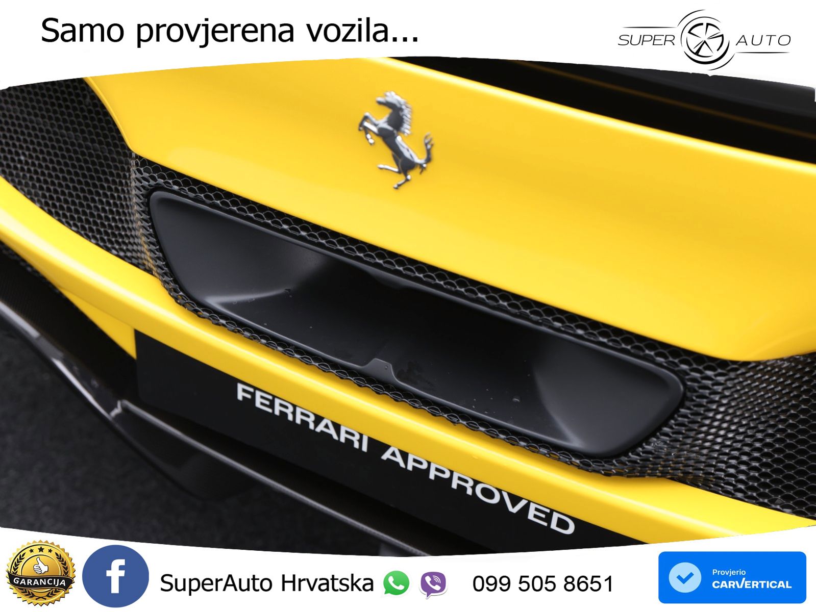 Ferrari 296 GTS 3.0 V6 (830 KS) F1 DCT ZRAČNI+ACC+GR SJED+KAM