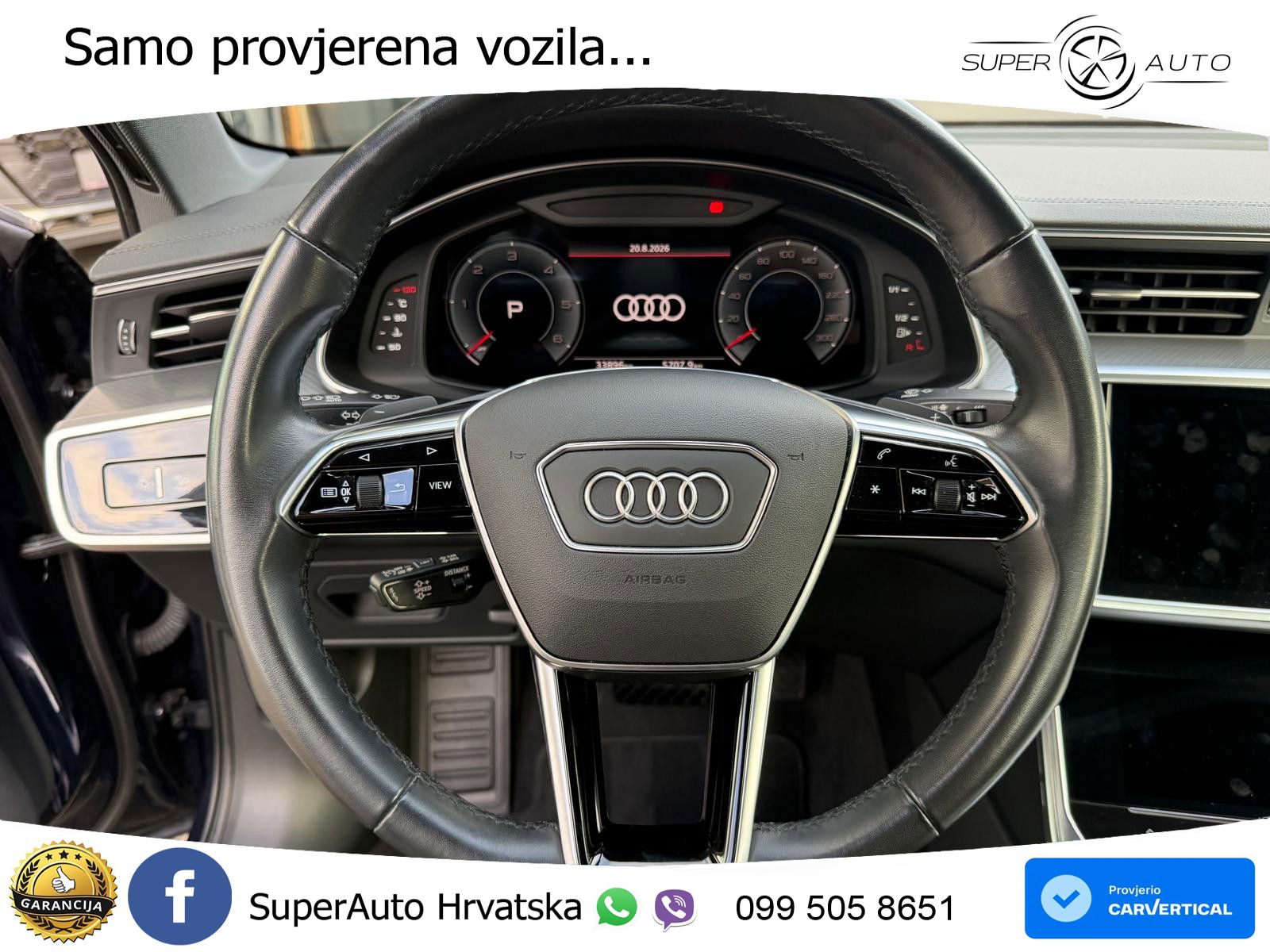Audi A6 40 TDI (204 KS) S tronic LED+GR SJED+ACC