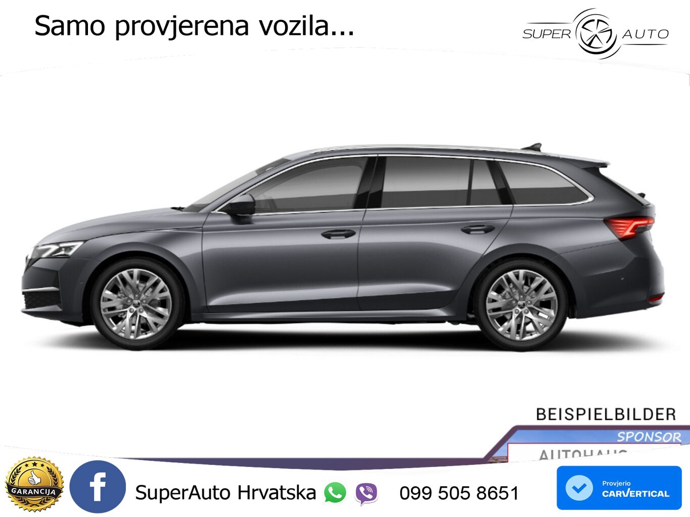 Škoda Octavia Combi 1.5 TSI (150 KS) DSG LED+GR SJED+ACC