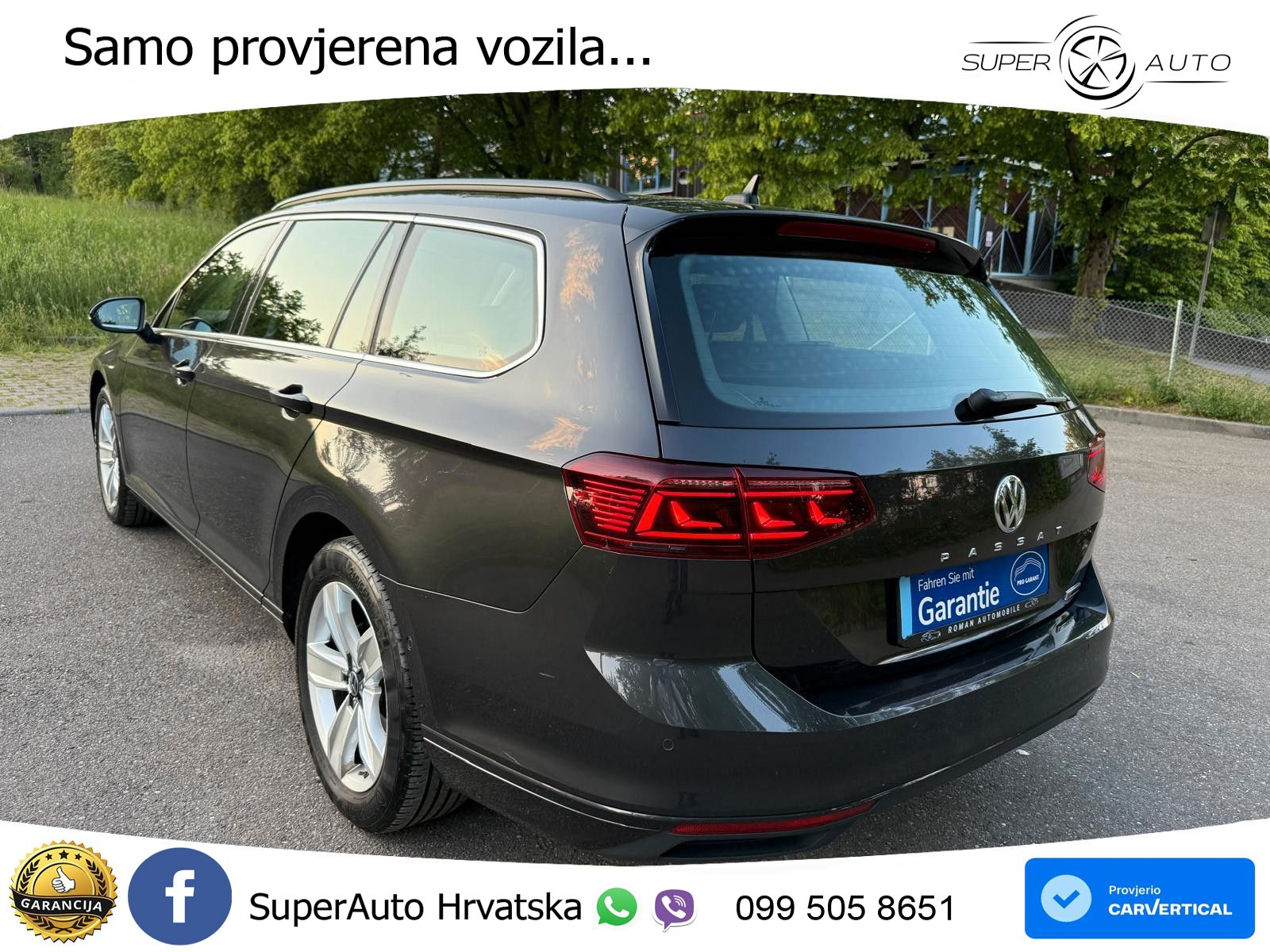 Volkswagen Passat Variant 2.0 TDI (190 KS) 4MOTION DSG LED+GR SJED+ACC