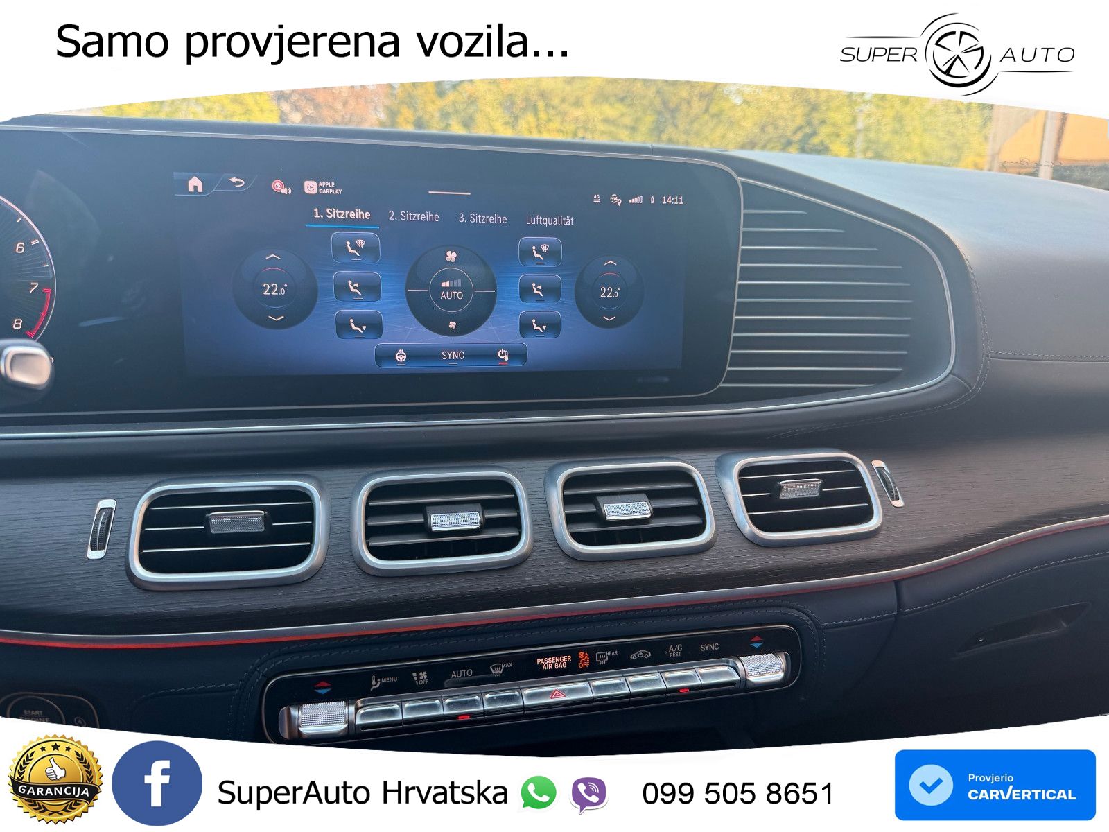Mercedes-Benz GLS AMG GLS 63 V8 EQ Boost 4MATIC+ TCT ACC+HEAD+4xGR SJED+360+PANO