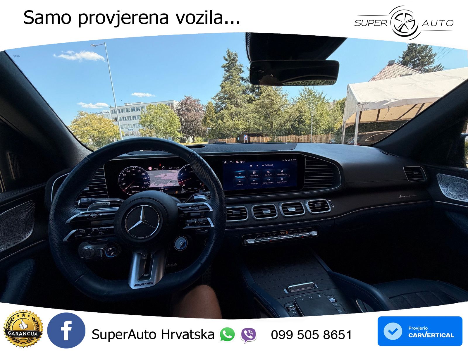Mercedes-Benz GLS AMG GLS 63 V8 EQ Boost 4MATIC+ TCT ACC+HEAD+4xGR SJED+360+PANO