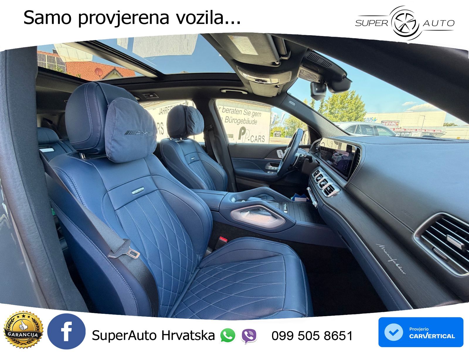 Mercedes-Benz GLS AMG GLS 63 V8 EQ Boost 4MATIC+ TCT ACC+HEAD+4xGR SJED+360+PANO