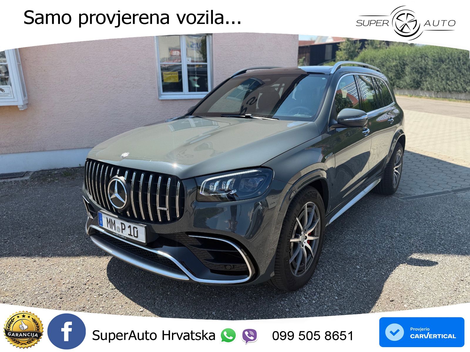 Mercedes-Benz GLS AMG GLS 63 V8 EQ Boost 4MATIC+ TCT ACC+HEAD+4xGR SJED+360+PANO