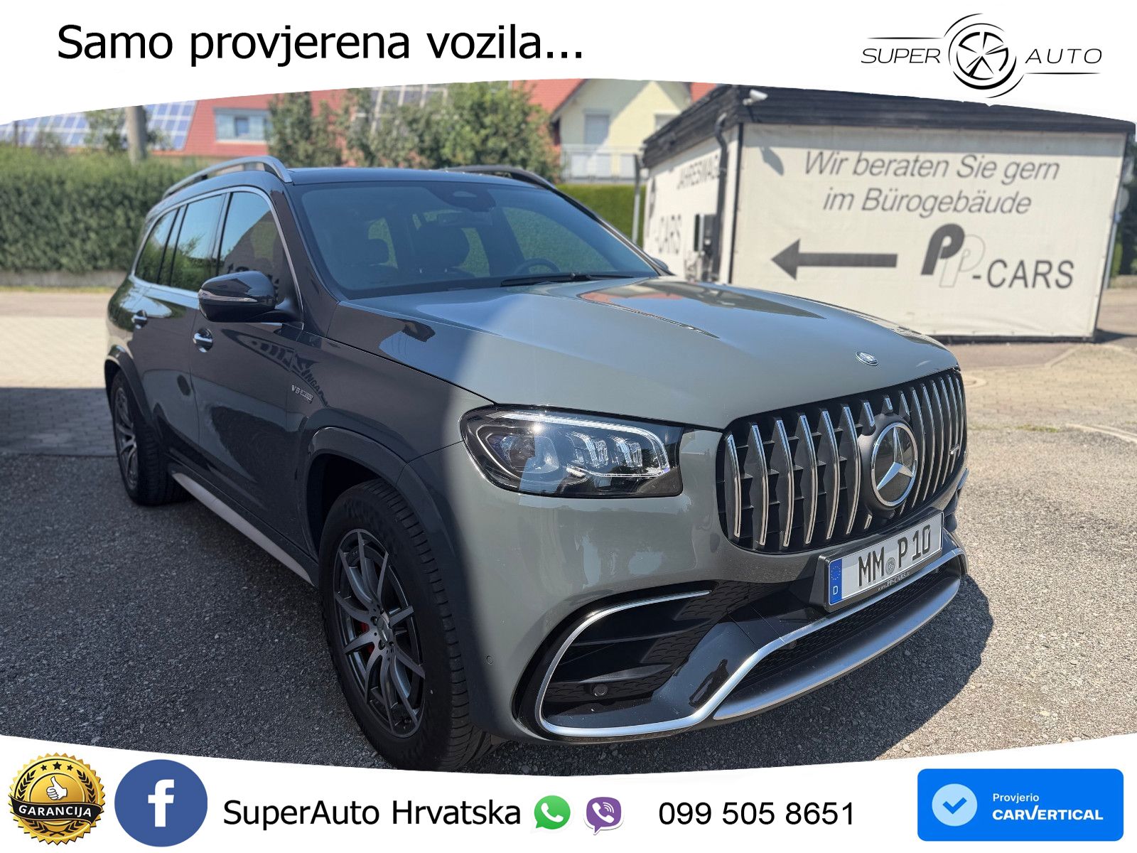 Mercedes-Benz GLS AMG GLS 63 V8 EQ Boost 4MATIC+ TCT ACC+HEAD+4xGR SJED+360+PANO