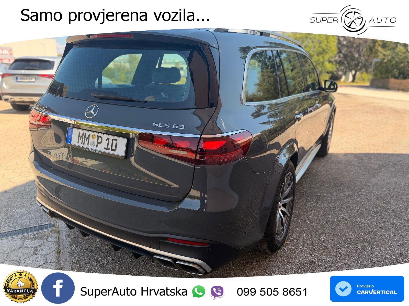 Mercedes-Benz GLS AMG GLS 63 V8 EQ Boost 4MATIC+ TCT ACC+HEAD+4xGR SJED+360+PANO