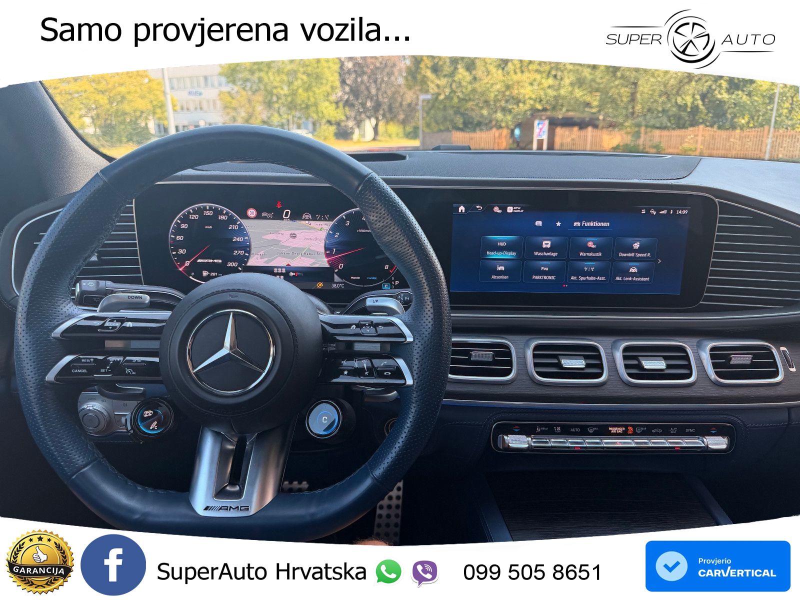 Mercedes-Benz GLS AMG GLS 63 V8 EQ Boost 4MATIC+ TCT ACC+HEAD+4xGR SJED+360+PANO