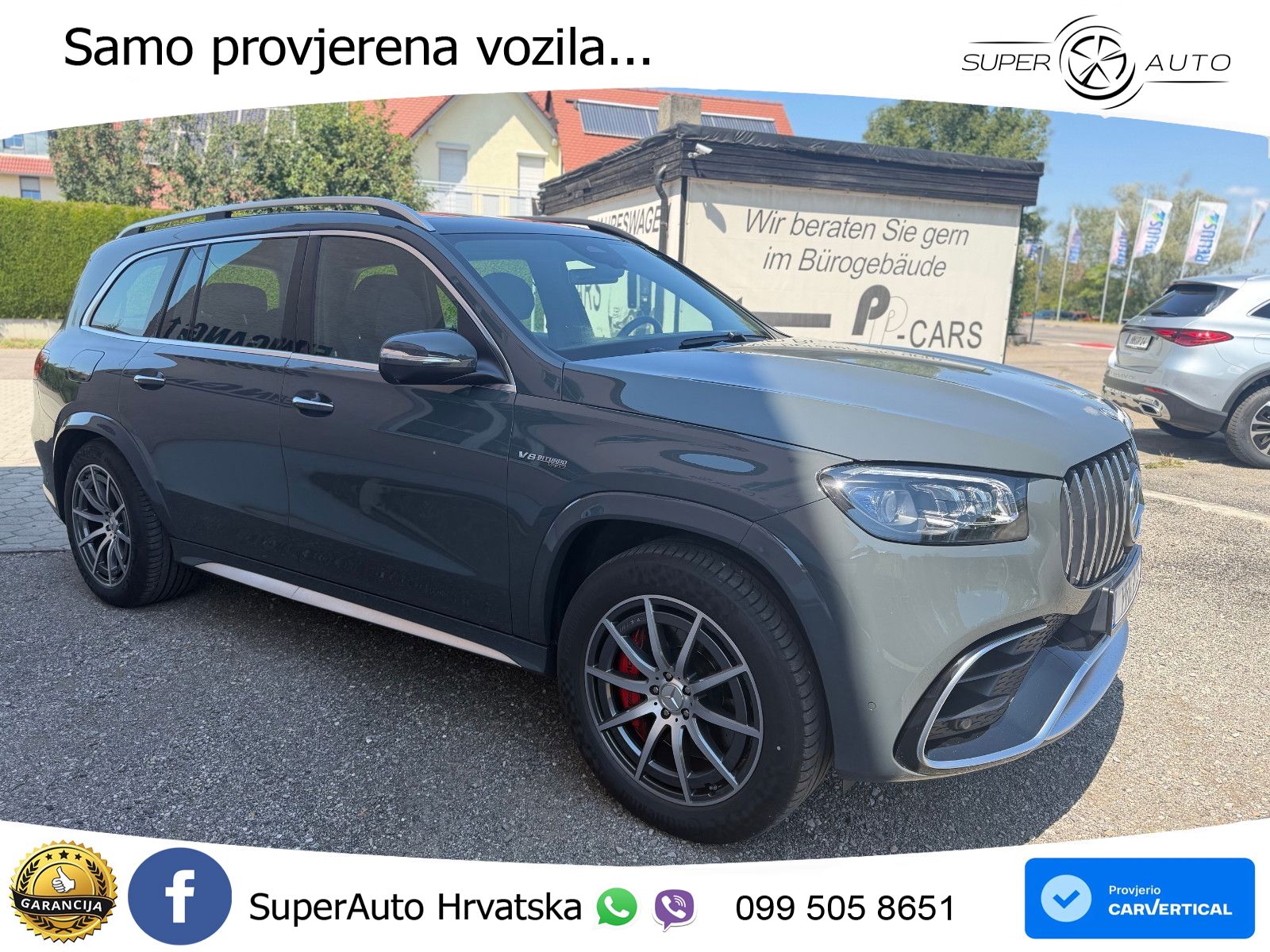 Mercedes-Benz GLS AMG GLS 63 V8 EQ Boost 4MATIC+ TCT ACC+HEAD+4xGR SJED+360+PANO