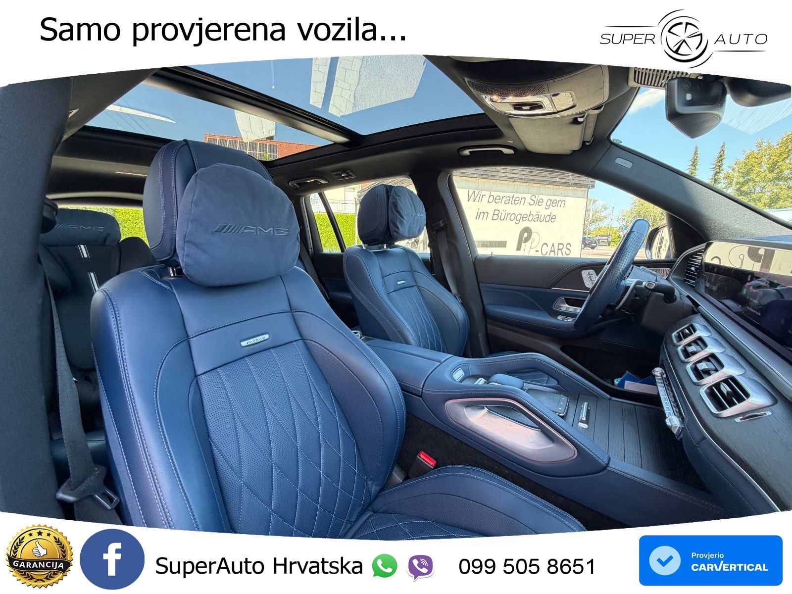 Mercedes-Benz GLS AMG GLS 63 V8 EQ Boost 4MATIC+ TCT ACC+HEAD+4xGR SJED+360+PANO