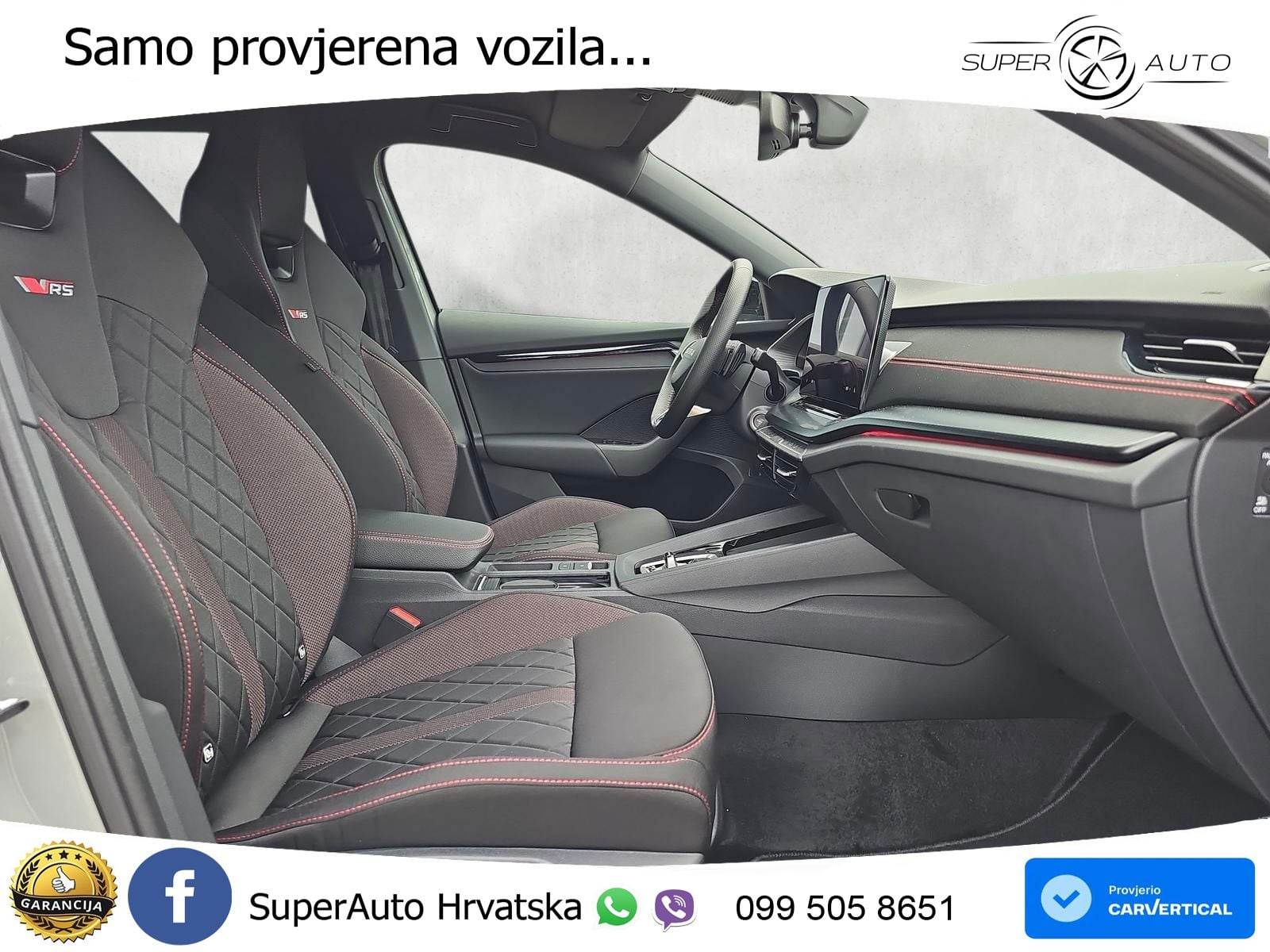 Škoda Octavia Combi RS 2.0 TSI (265 KS) DSG MATRIX+GR SJED+KAM