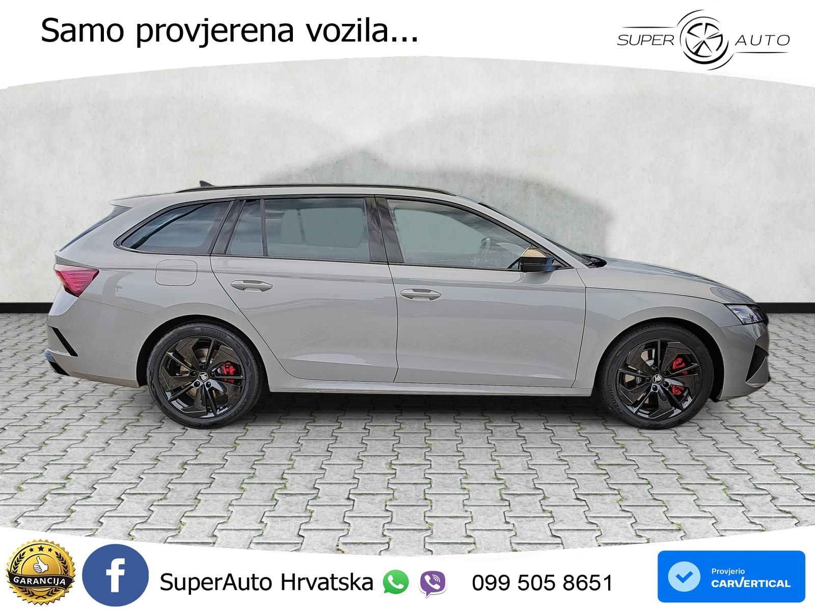 Škoda Octavia Combi RS 2.0 TSI (265 KS) DSG MATRIX+GR SJED+KAM