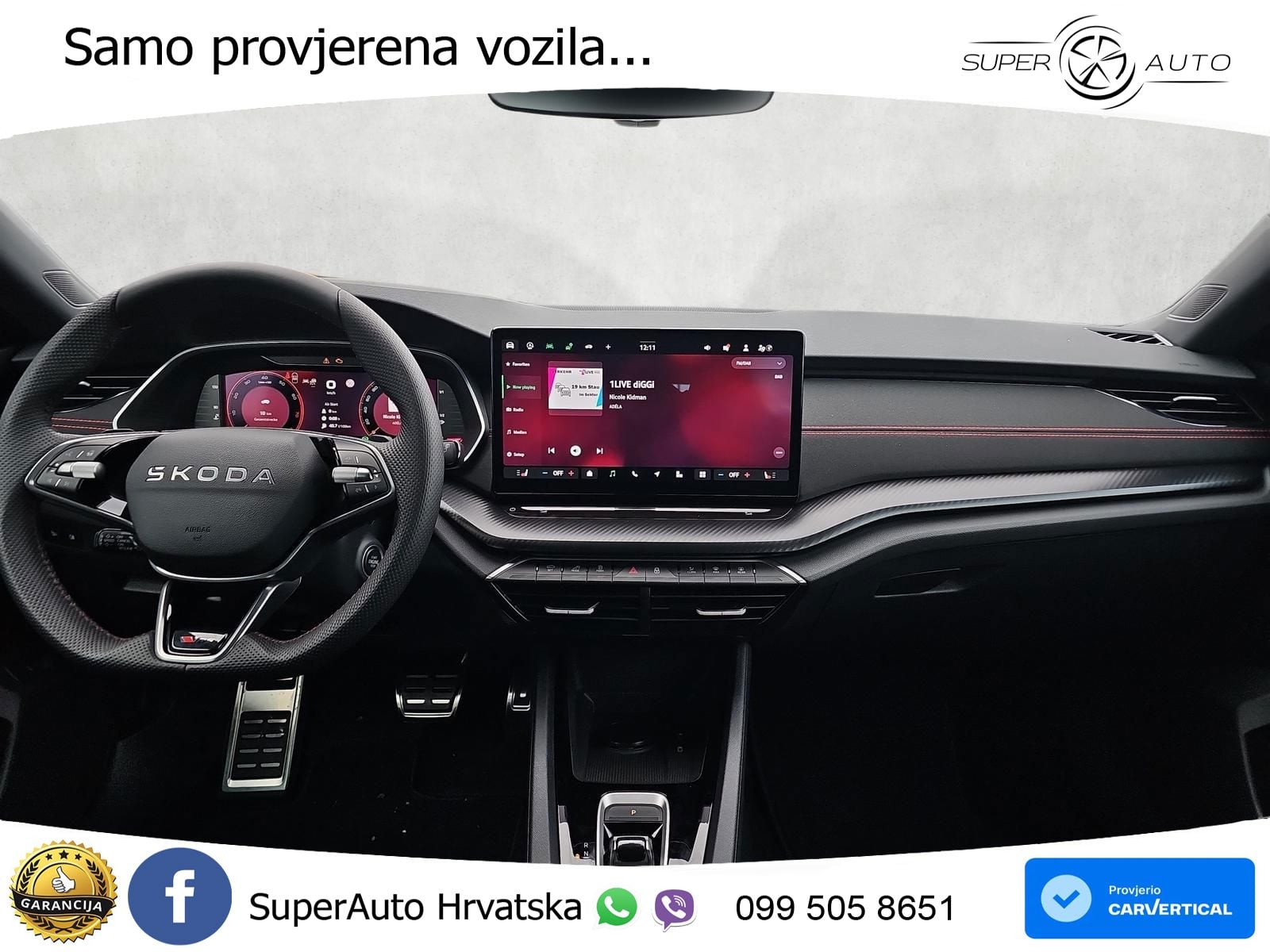 Škoda Octavia Combi RS 2.0 TSI (265 KS) DSG MATRIX+GR SJED+KAM