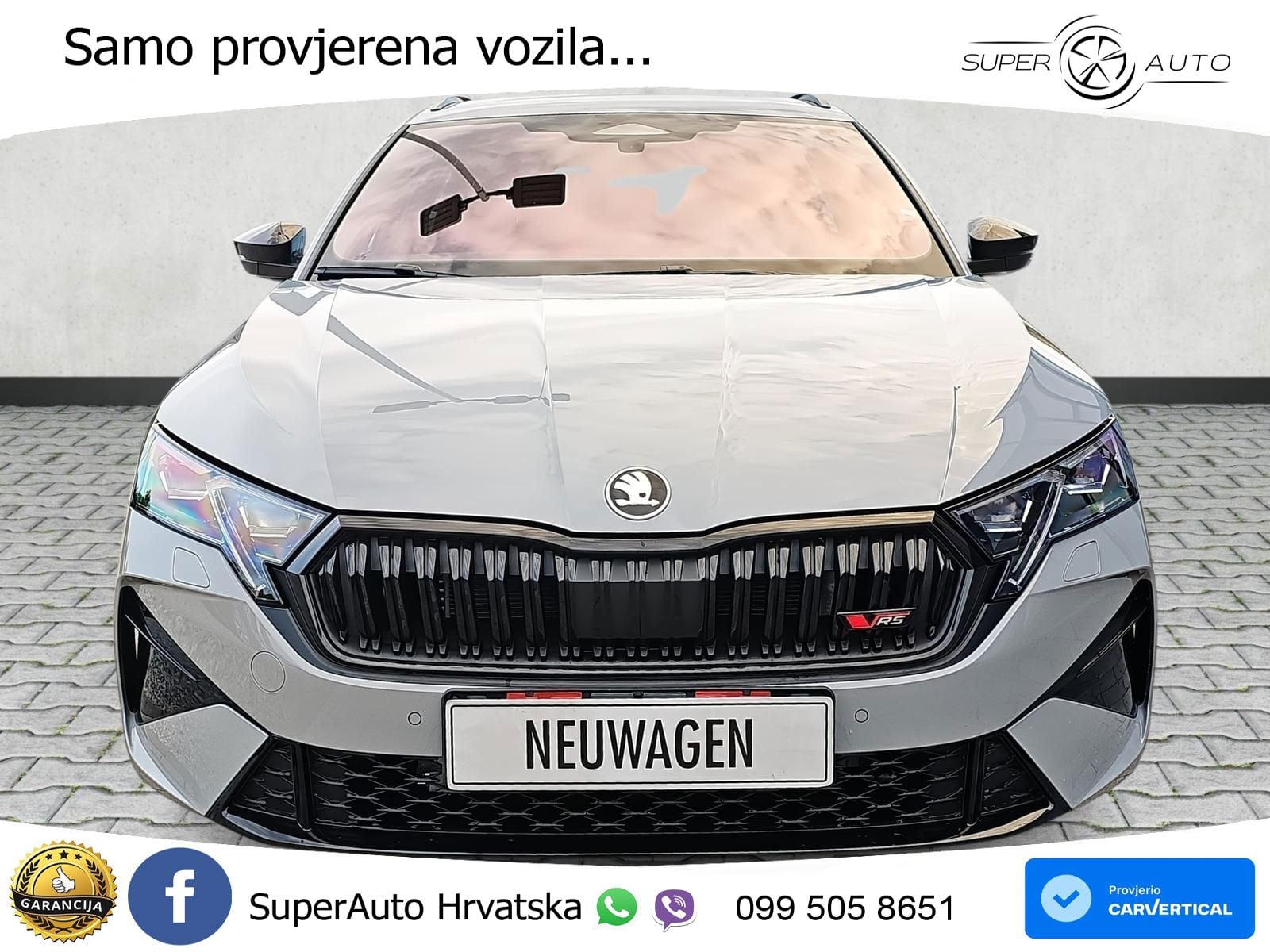 Škoda Octavia Combi RS 2.0 TSI (265 KS) DSG MATRIX+GR SJED+KAM