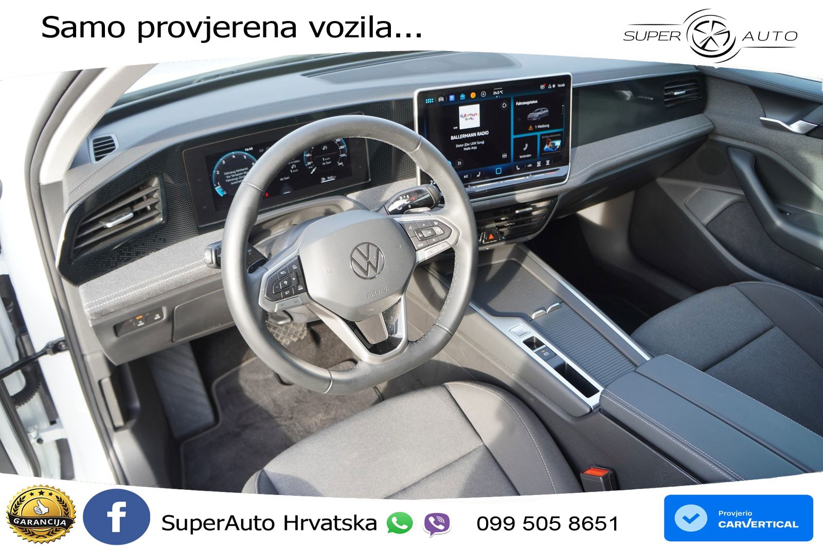 Volkswagen Passat Variant 1.5 eTSI (150 KS) DSG Business LED+GR SJED+ACC