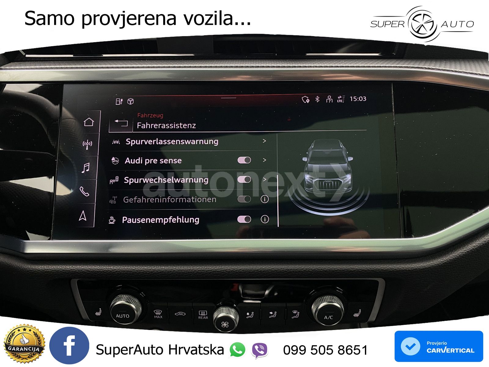 Audi Q3 45 TFSIe (245 KS) S tronic 2x S line MATRIX+GR SJED+KAM