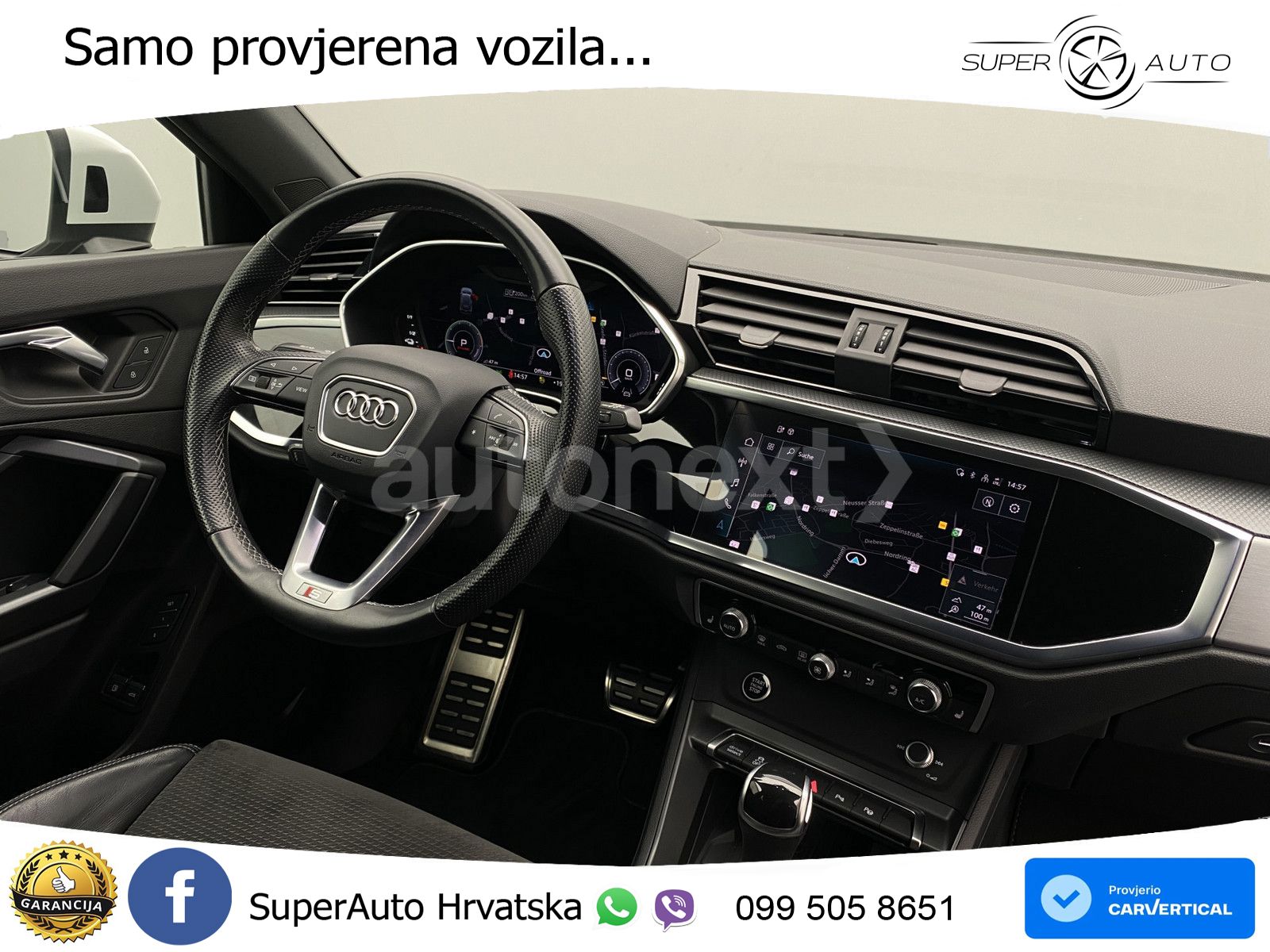 Audi Q3 45 TFSIe (245 KS) S tronic 2x S line MATRIX+GR SJED+KAM