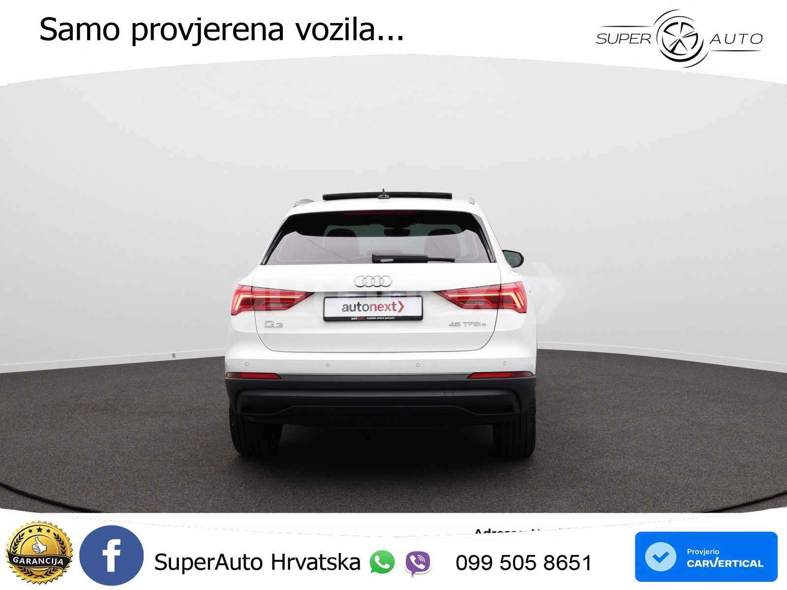 Audi Q3 45 TFSIe (245 KS) S tronic 2x S line MATRIX+GR SJED+KAM