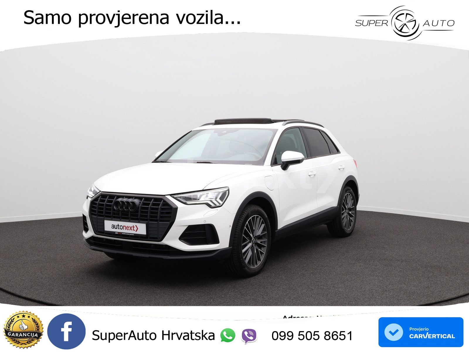 Audi Q3 45 TFSIe (245 KS) S tronic 2x S line MATRIX+GR SJED+KAM