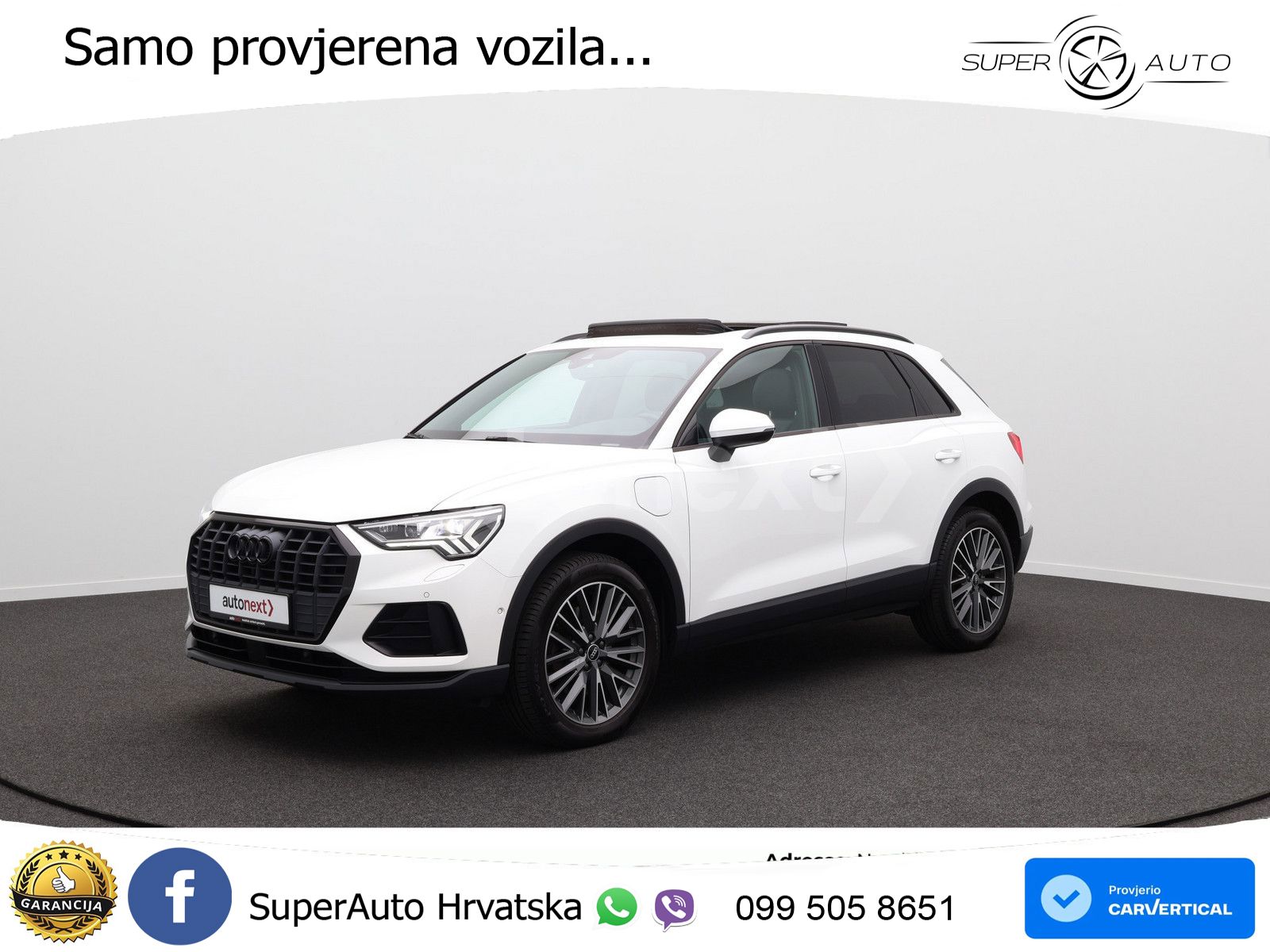 Audi Q3 45 TFSIe (245 KS) S tronic 2x S line MATRIX+GR SJED+KAM