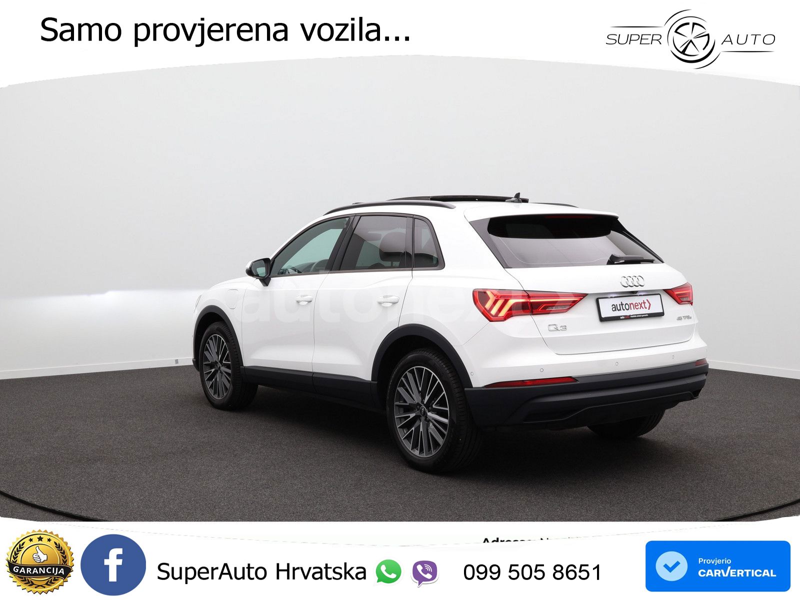 Audi Q3 45 TFSIe (245 KS) S tronic 2x S line MATRIX+GR SJED+KAM