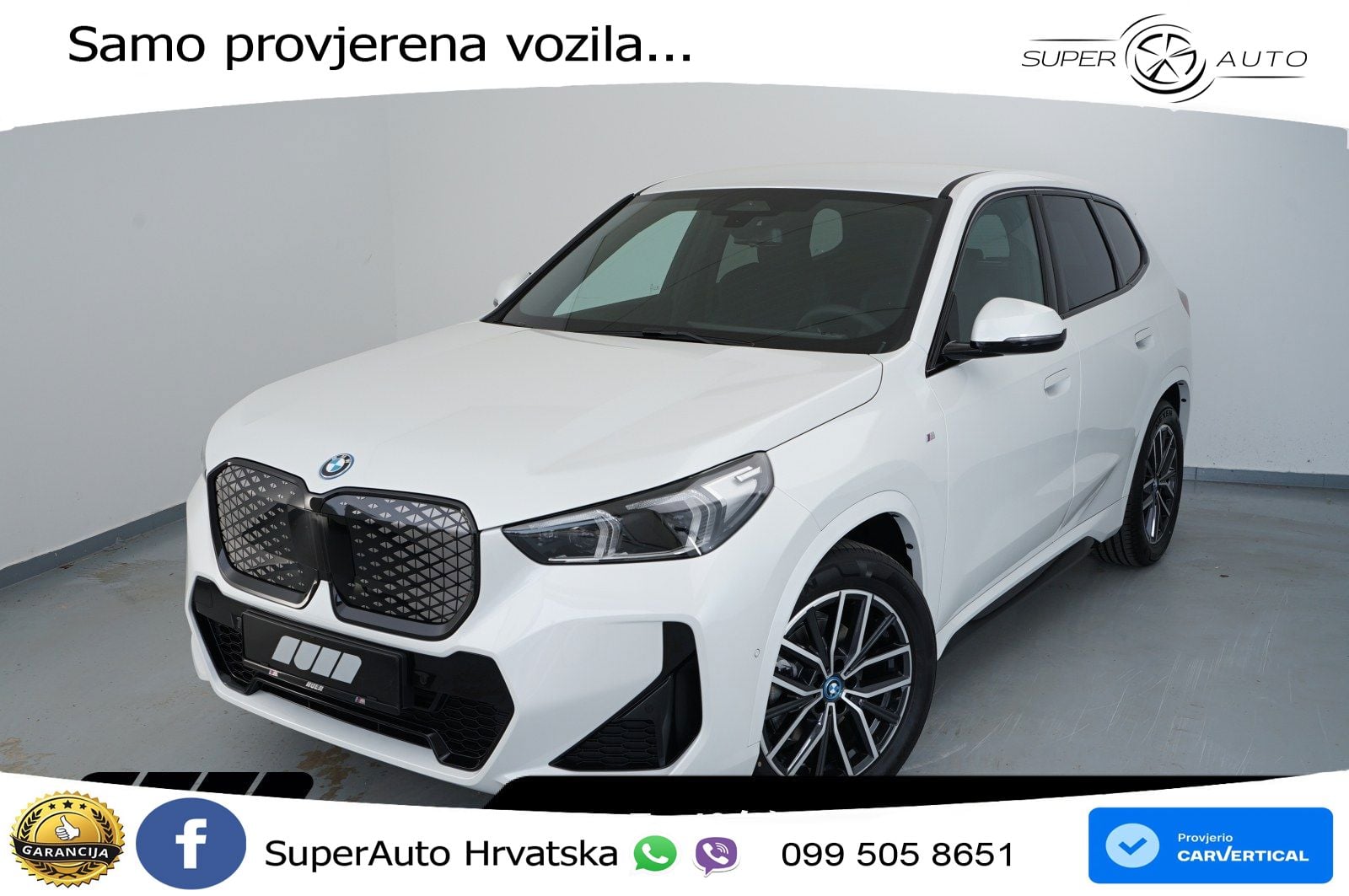 BMW iX1 66.5 kWh (204 KS) eDrive20 M Sport LED+GR SJED+ACC