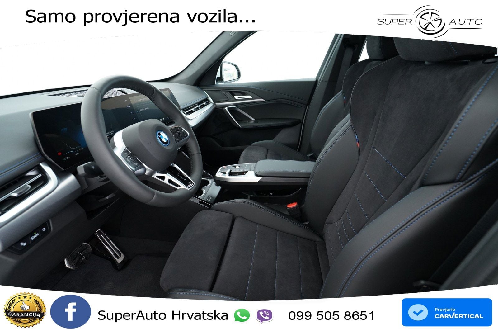 BMW iX1 66.5 kWh (204 KS) eDrive20 M Sport LED+GR SJED+ACC