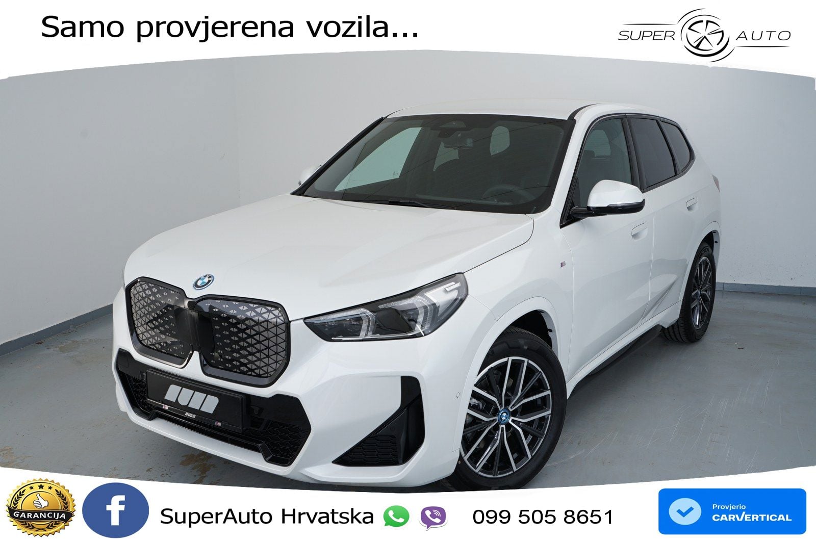 BMW iX1 66.5 kWh (204 KS) eDrive20 M Sport LED+GR SJED+ACC