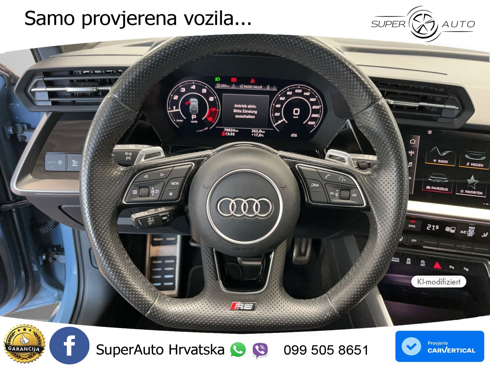 Audi RS3 Sedan 2.5 TFSI (400 KS) quattro S tronic