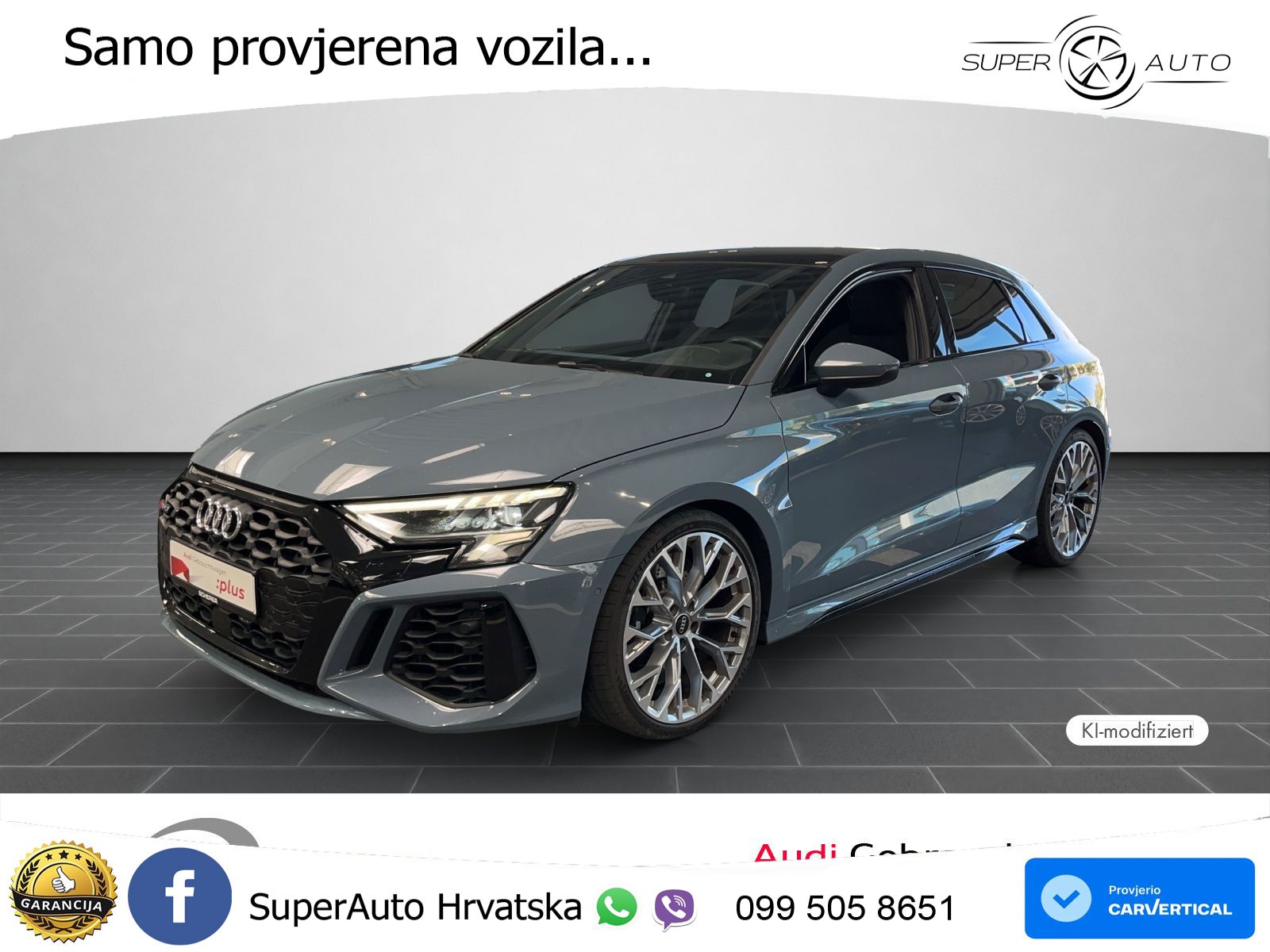 Audi RS3 Sedan 2.5 TFSI (400 KS) quattro S tronic