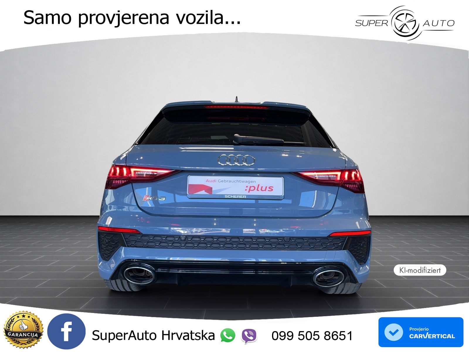Audi RS3 Sedan 2.5 TFSI (400 KS) quattro S tronic